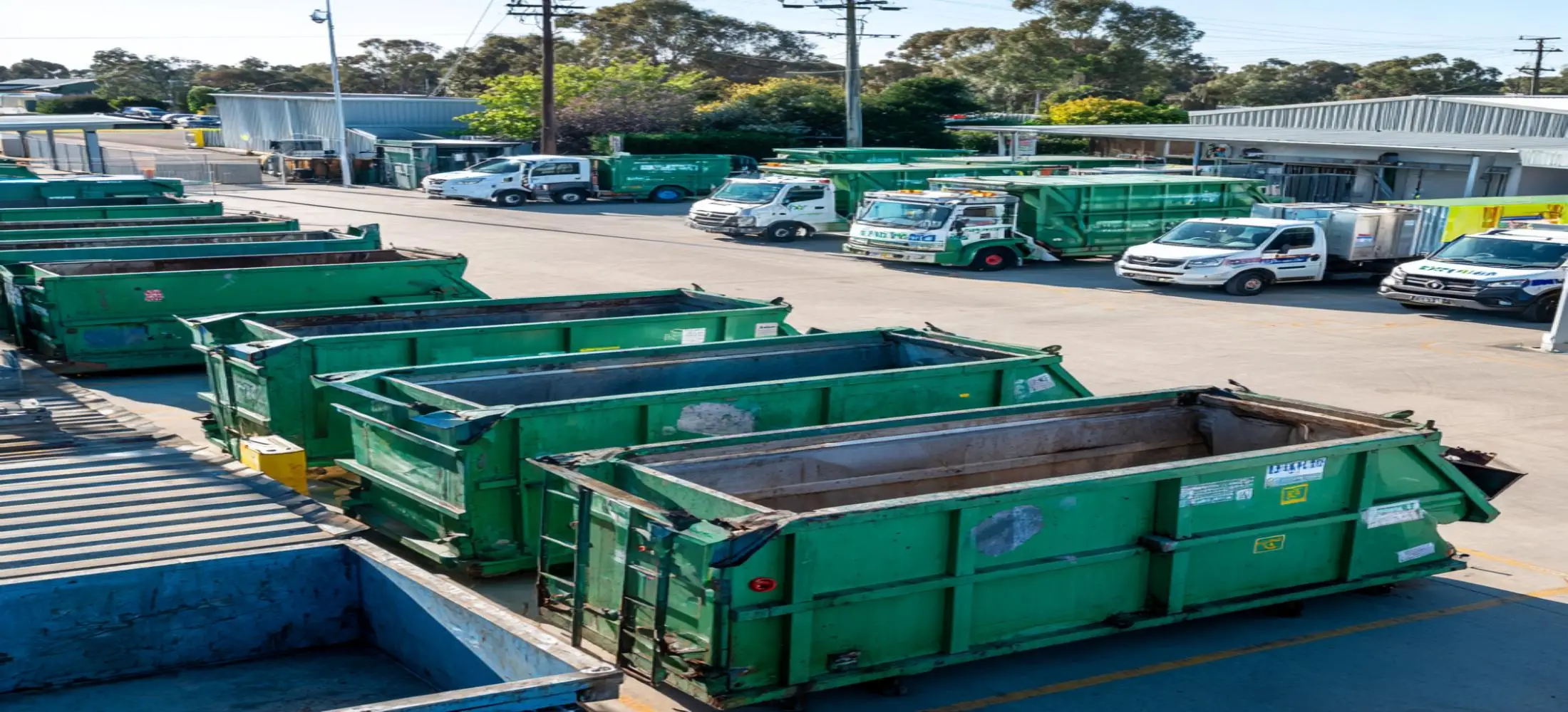 Multiple skip bin sizes available at a Bunbury waste facility helping customers choose cheap skip bins Bunbury for different projects