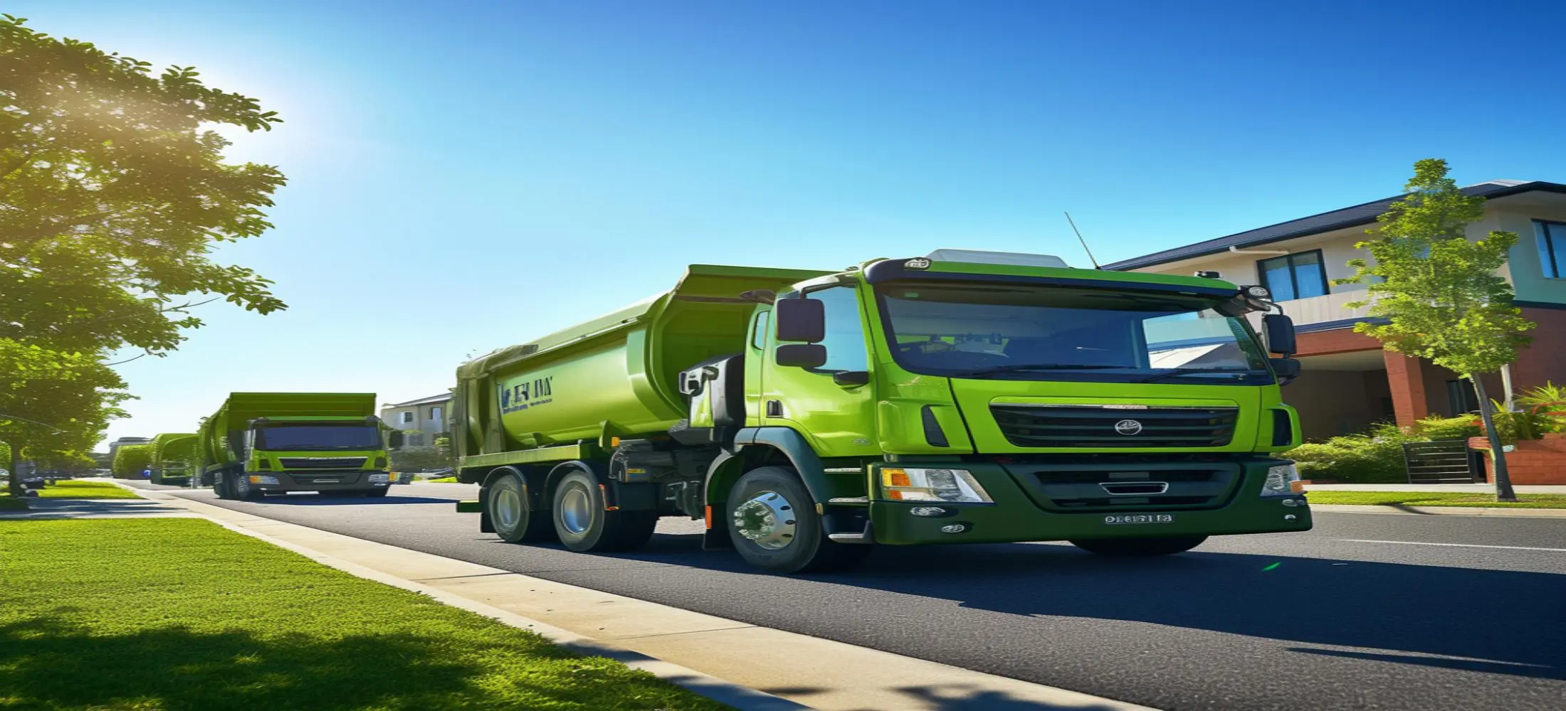 Skip bin delivery truck servicing residential and commercial properties across Bunbury WA with hire skip bin Bunbury solutions